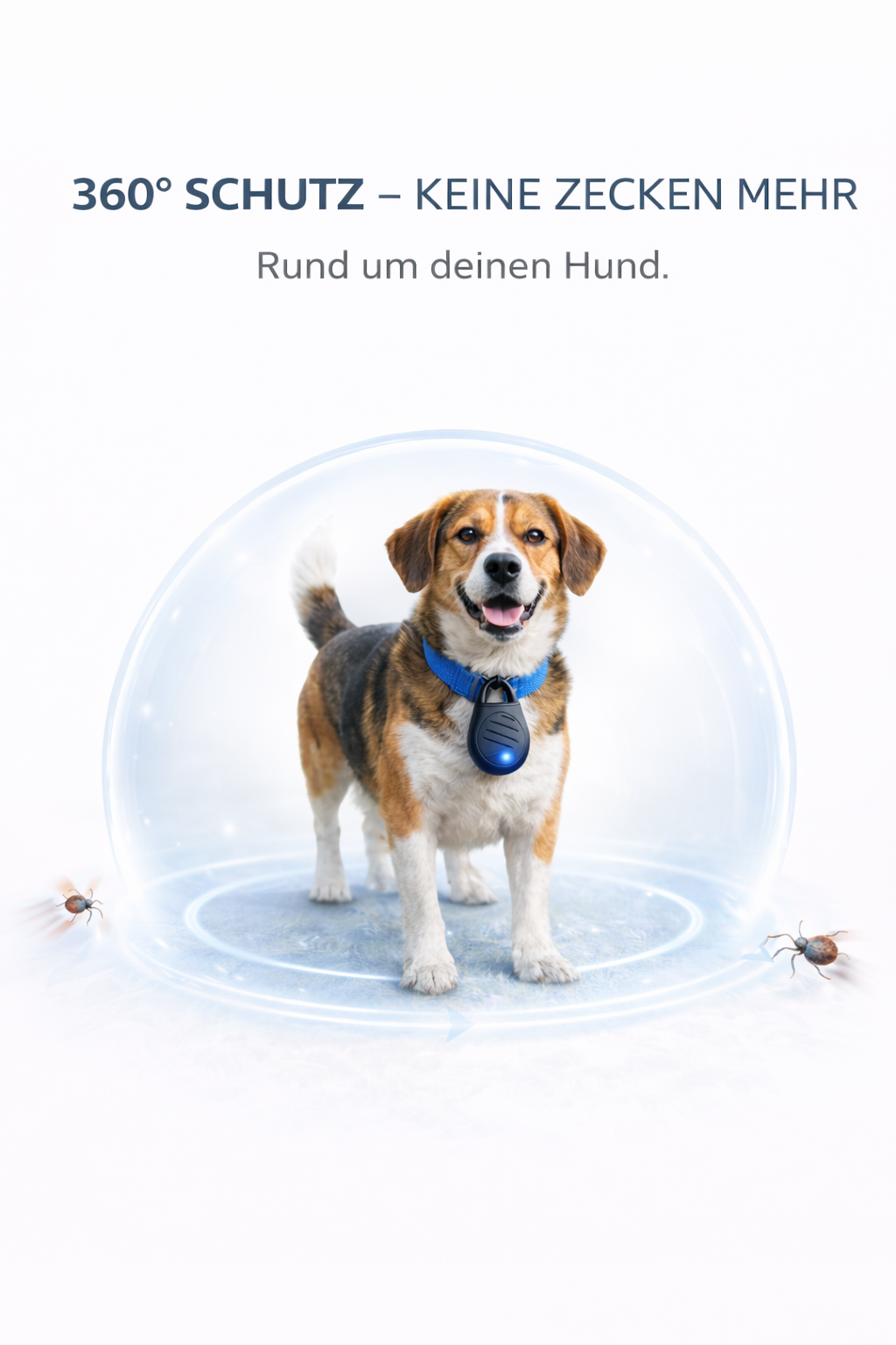 Pawtective ZeckenShield- Zuverlässiger Schutz vor Zecken ohne Chemie